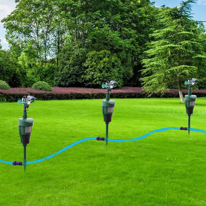 Motion Sprinkler Animal Deterrent Garden Pest Control Jet Spray Birds Repellent Driving Small Animals Repellent Used