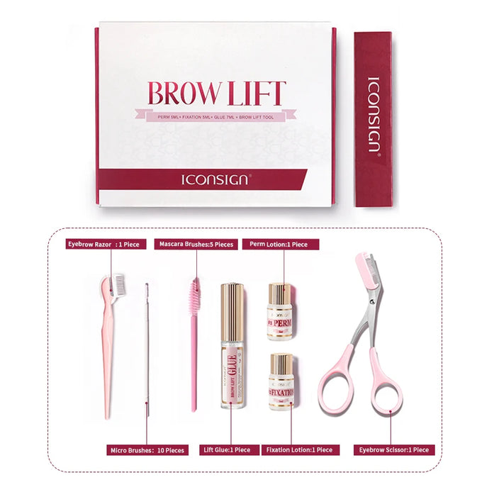 Brow Lamination Kit with Grooming Tools — product image
