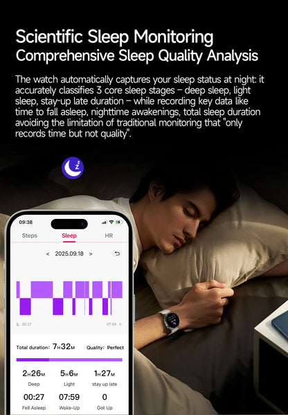 2026New High-end Health Smart Watch For Men Women Blood Lipids Uric Acid Blood Pressure Accurate Data ECG+PPG BT Call Smartwatch