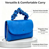 Faux-Suede Evening Handbag — view 3