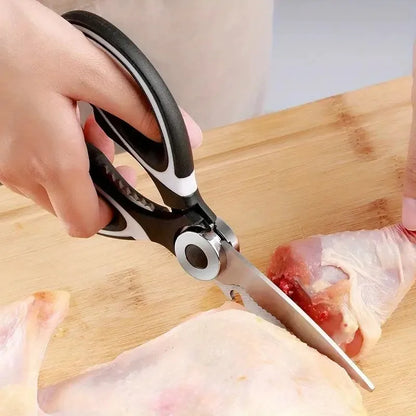 1-Pack Heavy Duty Scissors - Thanksgiving Cooking Prep for Poultry Shears & Kitchen Multi-Task Tool