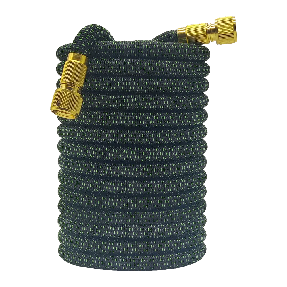 High Pressure Garden Water Hose Expandable Magic Flexible 2.5-30 Meters Sesame Granules Pipe Garden Farm Irrigation Car Wash Gun