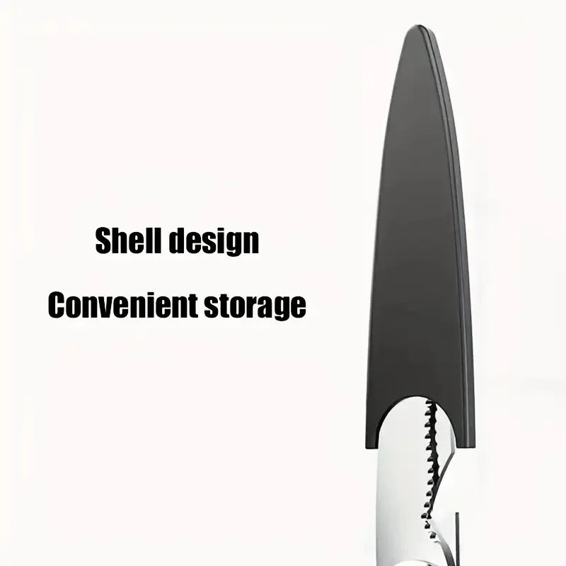 20.5cm (8-Inch) Heavy Duty Kitchen Scissors - 2CR14 Stainless Steel Multifunctional Shears with Protective Sleeve