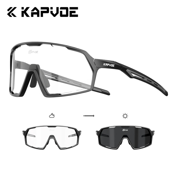 Kapvoe Sports Cycling Sunglasses — view 1
