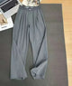 Relaxed High-Waisted Wide-Leg Pants