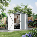 Metal Garden Storage Shed — view 8