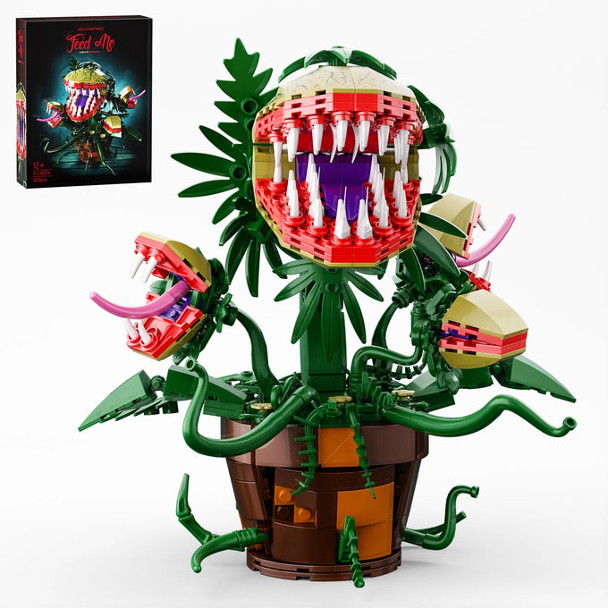 Opening-Mouth Piranha Plant Building Set — product image