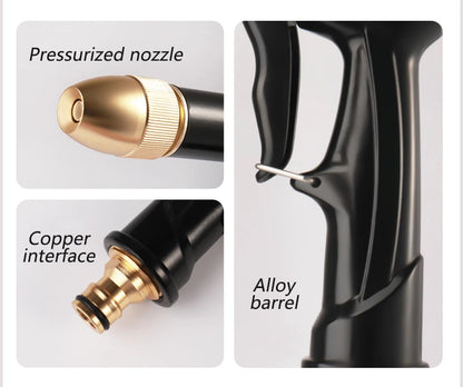 High Pressure Garden Water Hose Expandable Magic Flexible 2.5-30 Meters Sesame Granules Pipe Garden Farm Irrigation Car Wash Gun