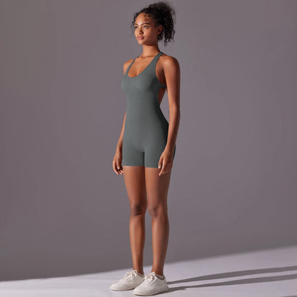 Jumpsuit Suits For Fitness Ribbed Gym Set Workout Sets Tracksuits Fitness Gym Clothing For Seamless Women Yoga Set Sportswear