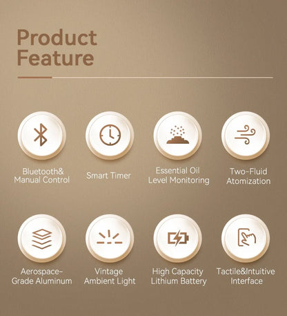 Home Intelligent Aroma Essential Oil Diffuser Aroma Diffuser Machine APP Control Big Coverage Electric Smell for Hotel
