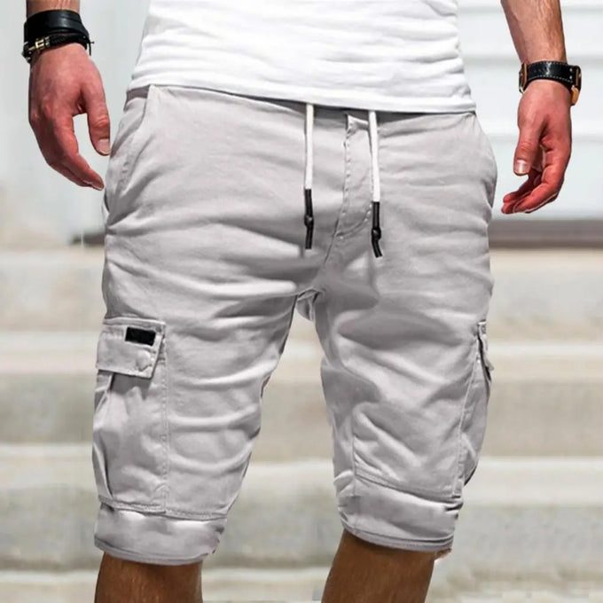 Men's Drawstring Cargo Shorts — product image