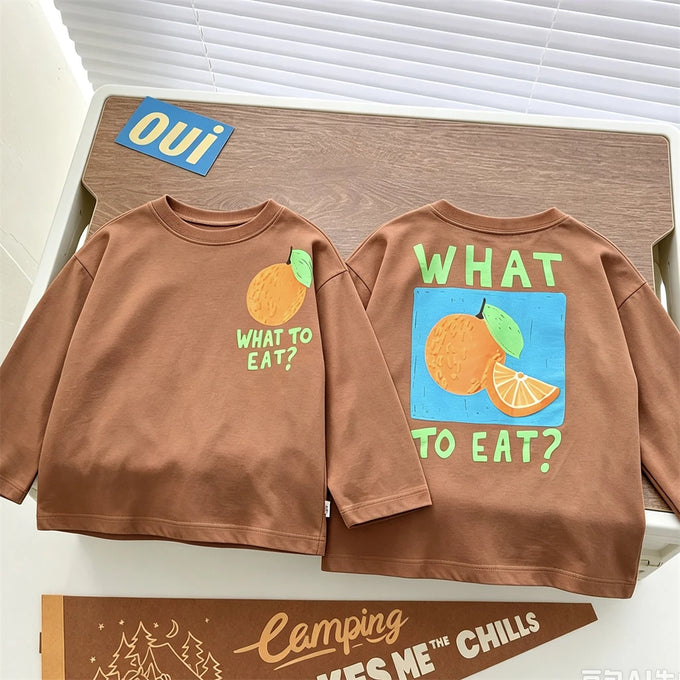Kids' Fruit Print T-Shirt — product image