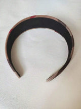 Wide Solid & Plaid Headband — view 3