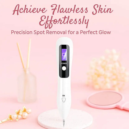 Portable LCD mole and freckle removal pen | Picosecond laser tattoo removal device | Home painless beauty device | Mole, freckle and tattoo three-in-one