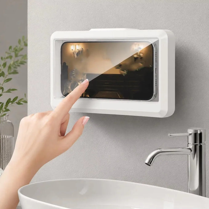 Wall-Mounted Shower Phone Holder — product image