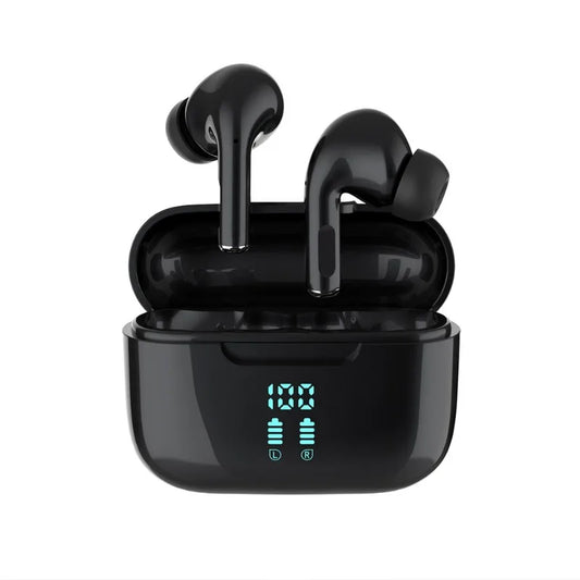 Wireless Bluetooth Earphones HIFI Stereo Sound ENC Headphones Power Display Earbuds For XIAOMI Samsung TWS Music Headset