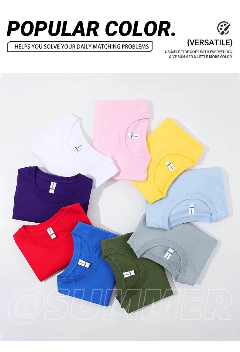 100% Cotton Solid T-shirts Women Sporty Short Sleeve Tees Fashion Casual White Black Clothing Loose O-Neck Female Summer Tops