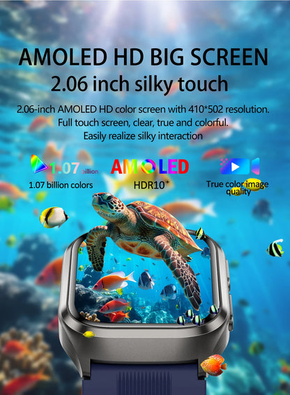 2026 New Upgrade AI Diagnostic  Airbag  Precise Blood Pressure Health SmartWatch Uric Acid ECG Blood lipids Smartwatch Men Women