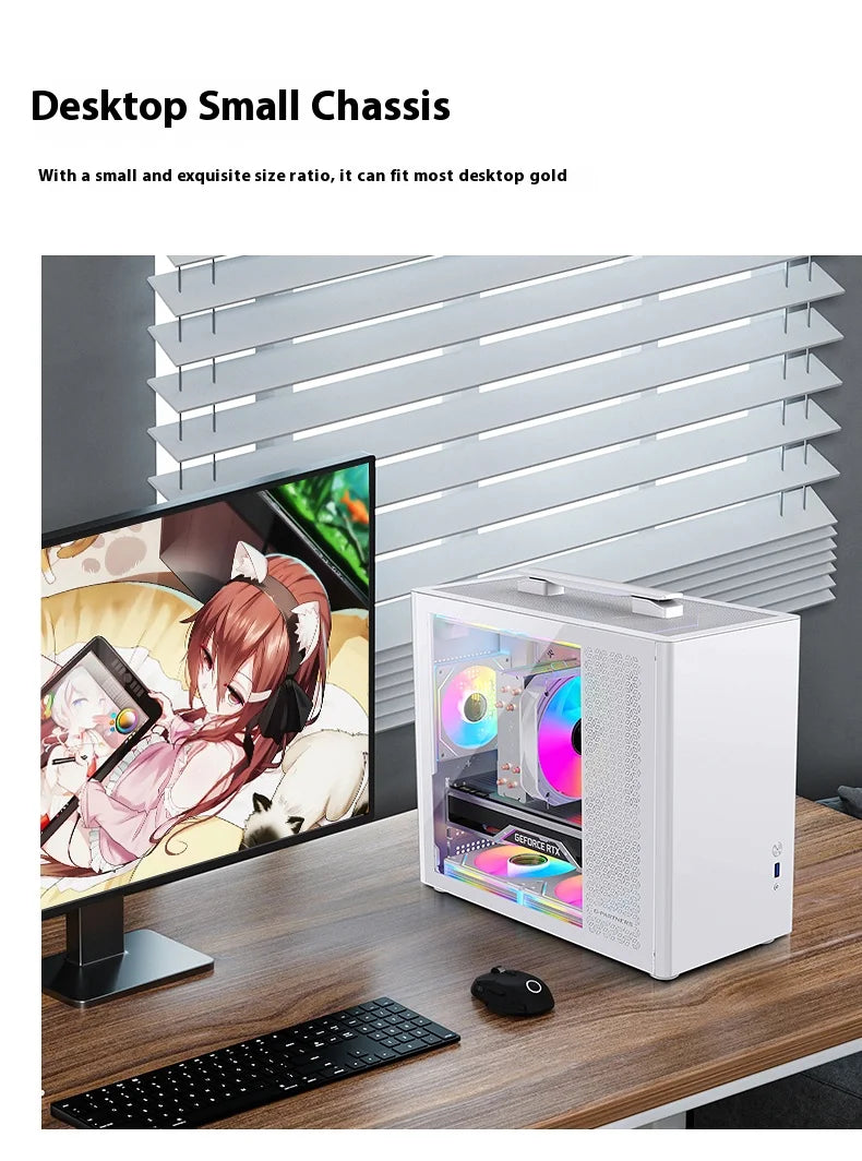 Question M5 PC case M-ATX Portable Computer Case ITX Motherboard ATX/SFX Power Supply Support U3 Desktop MINI Small Chassis