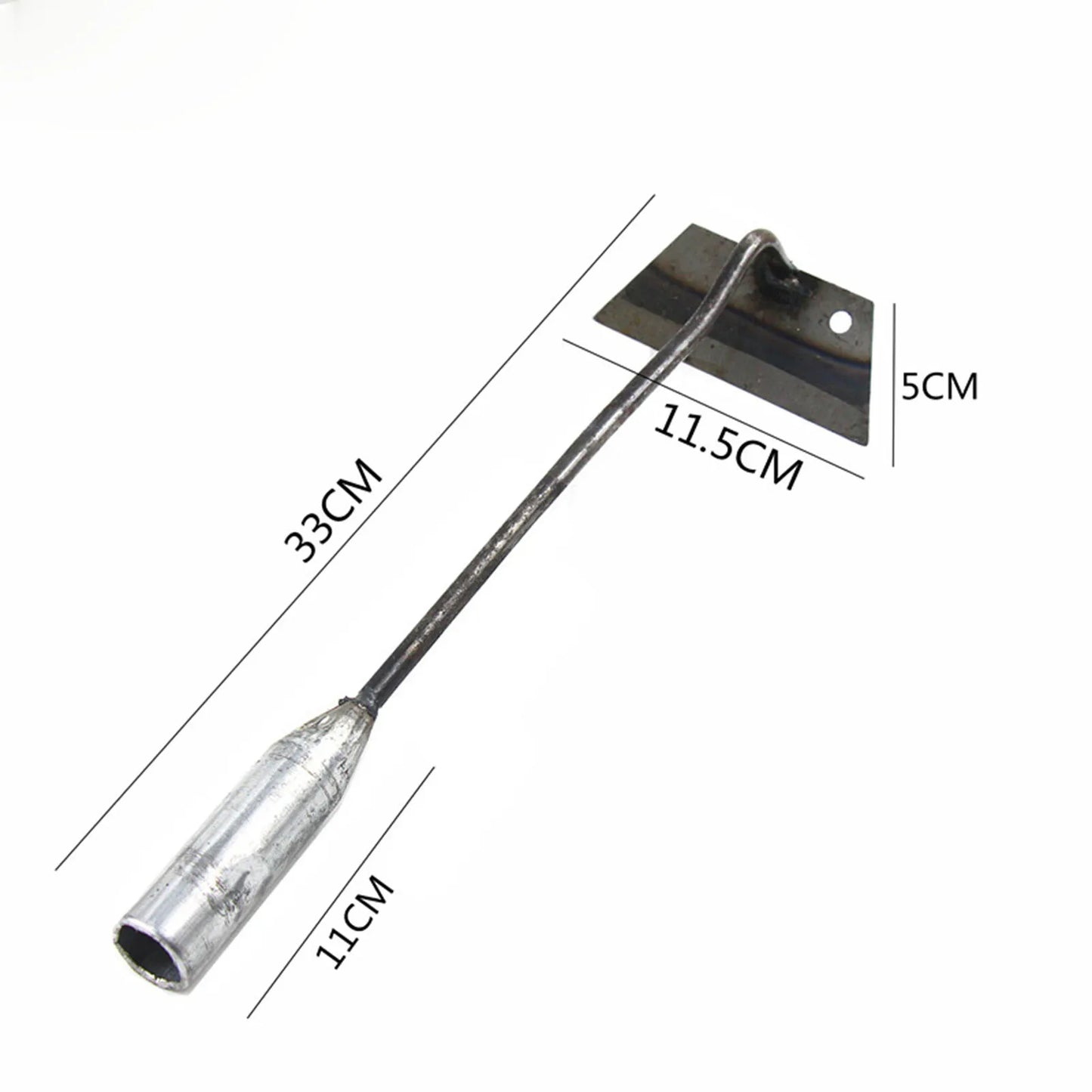 Garden Hoe Weeders Carbon Steel Gardening Hook and Weeding Tool Dual-Purpose Hardened Weeding Hoe for Easily Removing Weeds