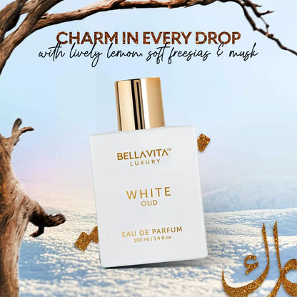 BellaVita Luxury Honey Oud EDP 3.4oz / 100ml Warm Sweet Amber Vanilla Long Lasting Unisex Perfume Ideal Holiday Gift