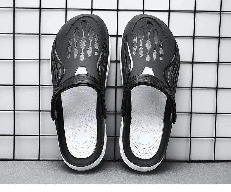 Summer Comfortable Men's Breathable Outdoor EVA Injection Clogs Casual Sandal Men Beach Slippers Water Shoes Pool Sandals