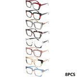 Retro Rectangle Reading Glasses Set — view 3