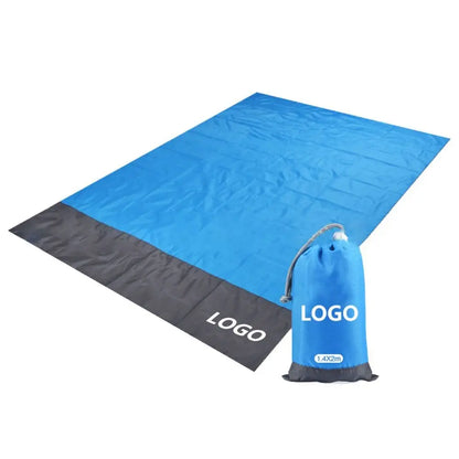 200*210cm Waterproof Tent Floor Tarp Picnic Mat Ultralight Pocket Tent Footprint Beach Tarp with Sack Camping Hiking Accessories