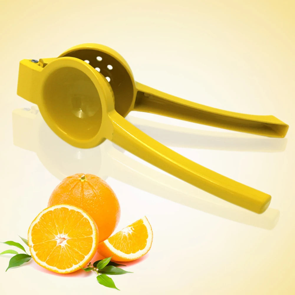 Home Manual Lemon Squeezer Lemon Squeezer Sturdy Hand Pressed Orange Fruit Juicer Aluminum Alloy Portable Practical Kitchen Tool