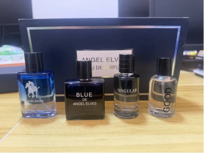 Luxury Mini Perfume Gift Set Travel Size Unisex Fragrance Sampler Discovery Kit Long Lasting Sweet Woody Fresh Spicy Scent