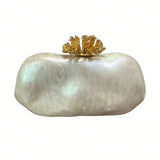 Flower Shell Shoulder Clutch — view 9
