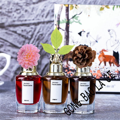 Luxury Brand Women Perfumes And Colognes Men 75ml Eau De Parfum Femme Lasting Fragrance Plant Floral Scent Spray Gift Box 3Piece