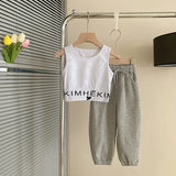 Girls' Sweatshirt, Tank & Pants Set — view 3
