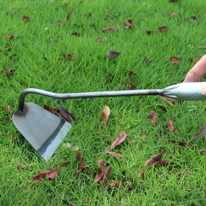 Multifunctional Small Hoe With  Handle, Household Flower Hoe, Gardening Hoe, Outdoor Agricultural Tool And Garden Tool.