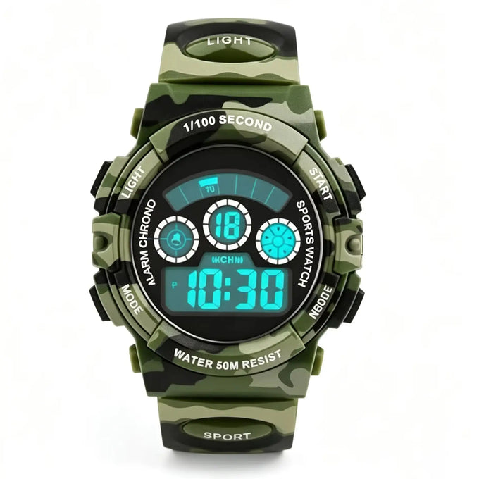 Kids' Colorful Digital Sports Watch — product image