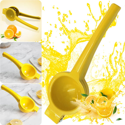 Home Manual Lemon Squeezer Lemon Squeezer Sturdy Hand Pressed Orange Fruit Juicer Aluminum Alloy Portable Practical Kitchen Tool