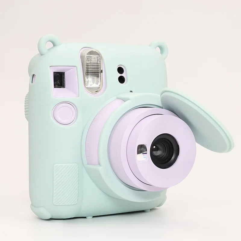 Fujifilm Mini12 Silicone Case Shockproof Drop-Proof Lightweight Soft Protector Cover Camera Body Skin Instant Camera Accessories