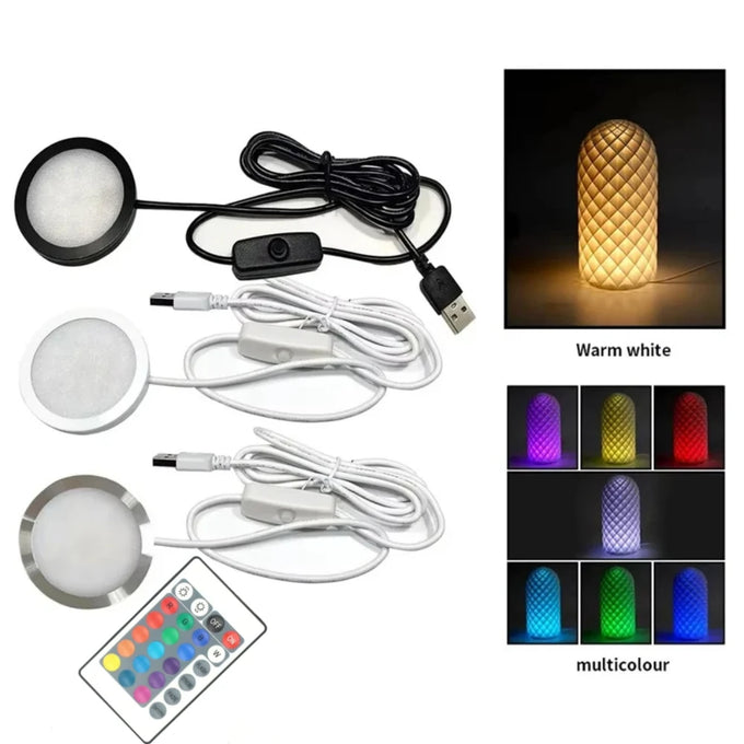 RGB DIY LED Lamp Kit with Remote