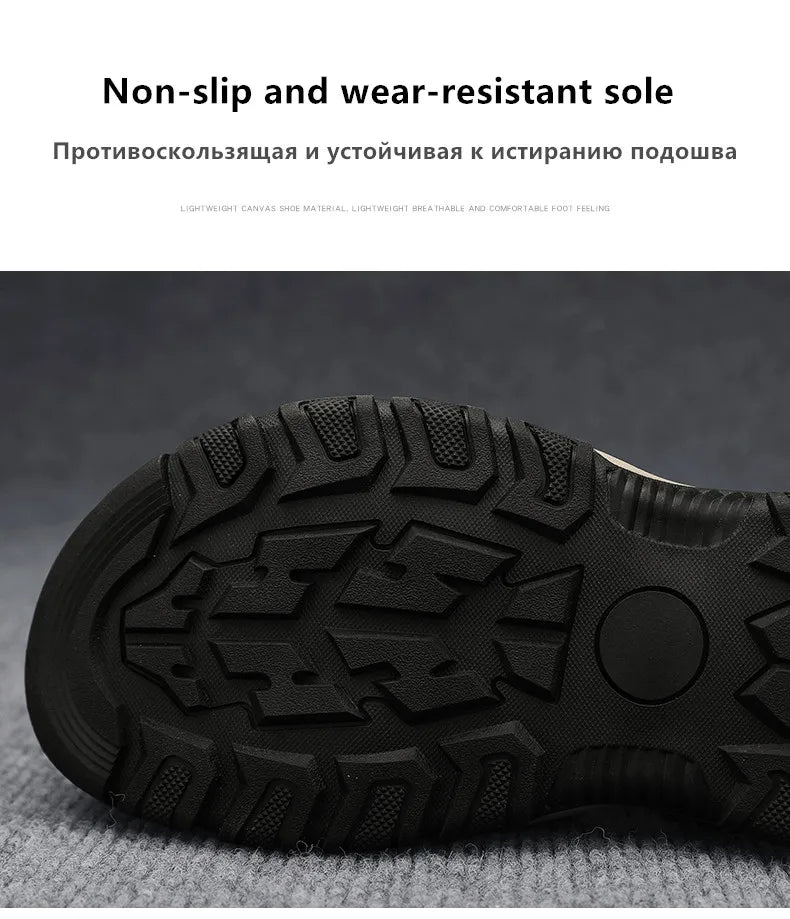 Genuine Leather Men's Sandals Summer Classic Outdoor Lightweight Walking Sneakers Hiking Men's Sandals Casual Beach Wading Shoes