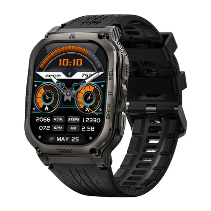 2025 Original KOSPET TANK M3 Smart Watch Men Smartwatch For Women 480mAh Digital Fitness AMOLED AOD Bluetooth Waterproof Watches