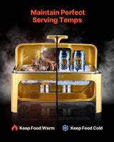 Roll-Top Chafing Dish Buffet Server — view 4