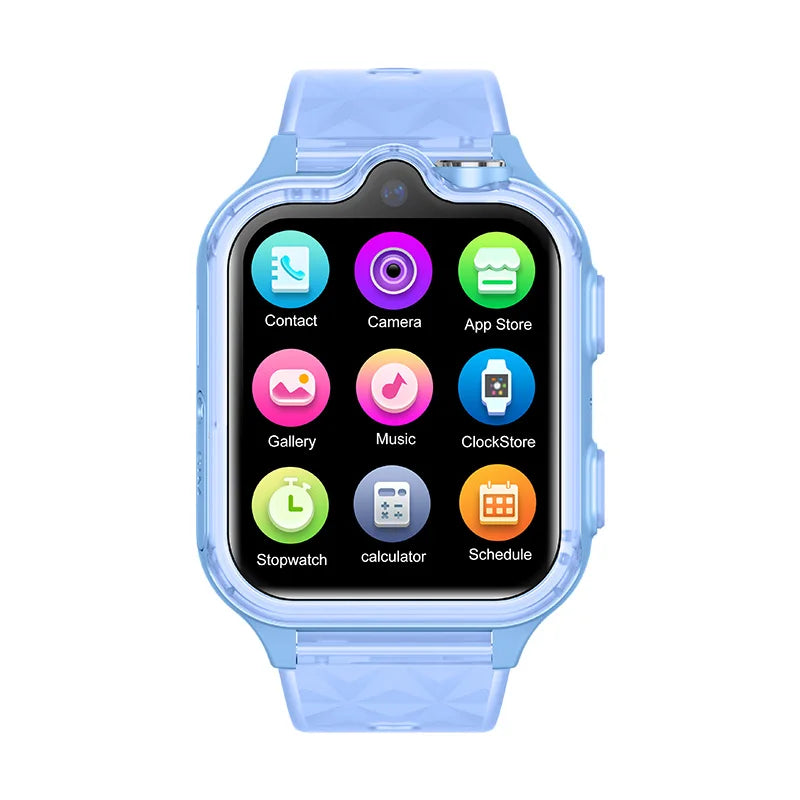 Wonlex 4G Kids Smart Watch KT42 GPS Real-time Location 2+16GB Memory Dual Camera Video Call APP Download SmartWatch for Children