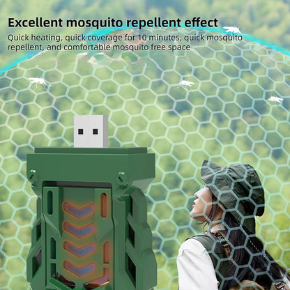USB Mosquito Killer Summer Portable Mosquito Repeller Heated Electric Mosquito Repellent Improve Sleep Home Outdoor Camping
