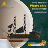 Mould King Pirate Ship Building Set — view 6