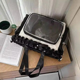 Y2K Clear Display Tote