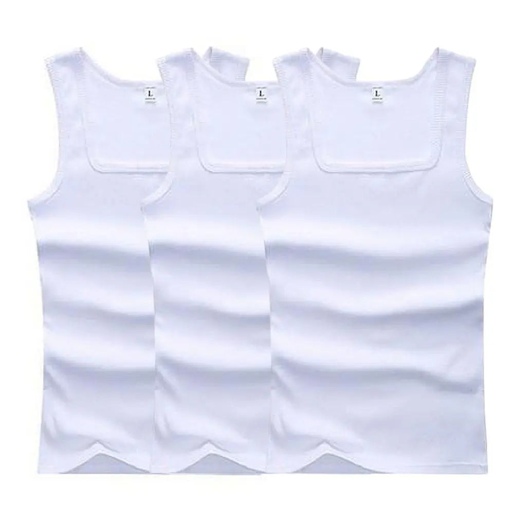 3PCS Summer Men Women Tank Top Cotton Sleeveless Shirt
Bodybuilding Muscle Vest Women Basic Elastic Tank Top Fitness T-shirt Hot