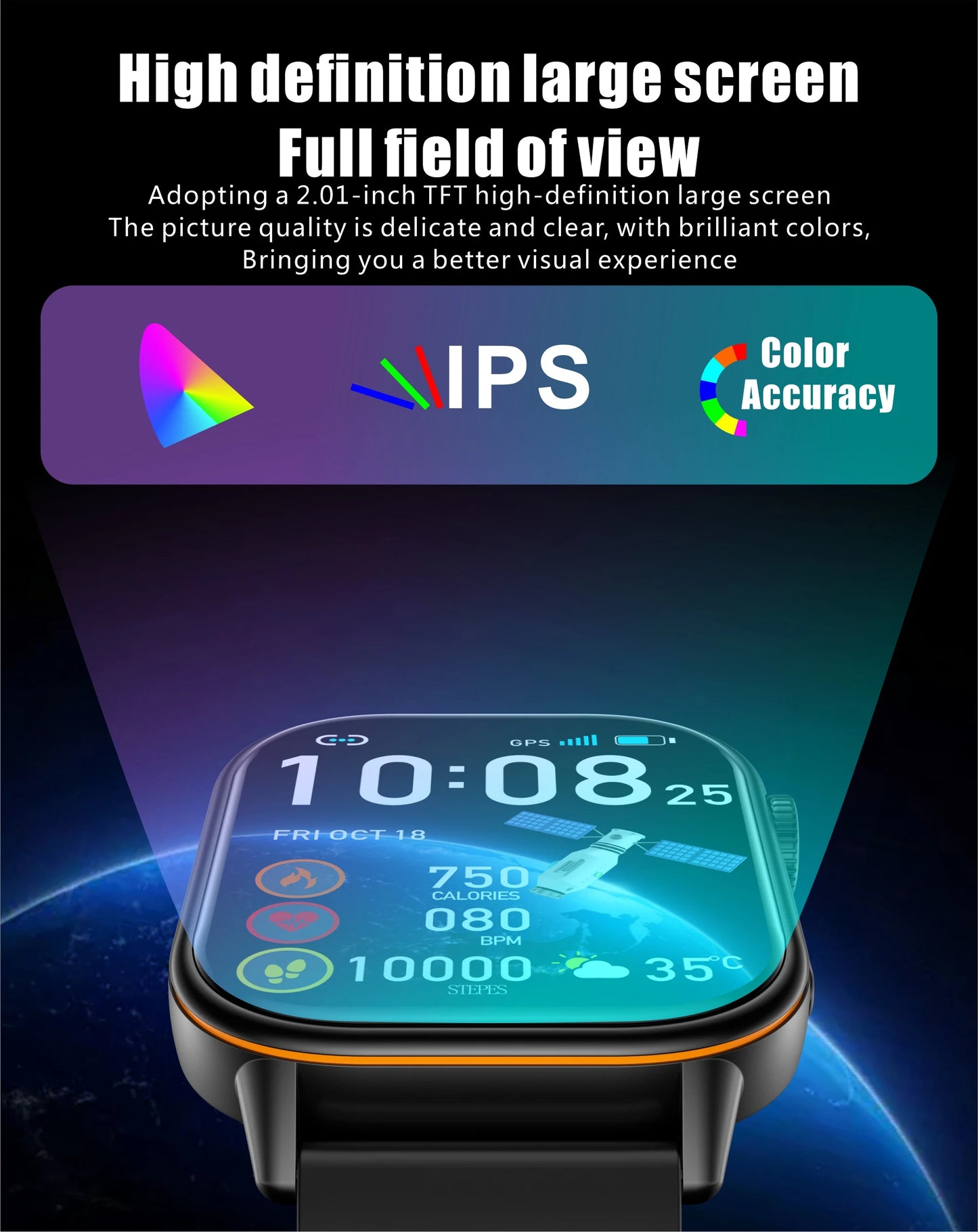 2026 New Multifunctional Smartwatch Women Gift Built-in GPS Bluetooth Call Music Fitness Sports Bracelet Sleep Monitor Watch Lad