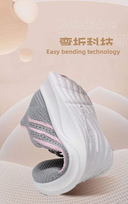 Women's Lightweight Running Shoes Summer Breathable Lace-Up Gym Walking Training  Cushioned Sole Non Slip Fatigue Relief Casual