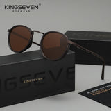 Kingseven Round-Frame Sunglasses — view 7
