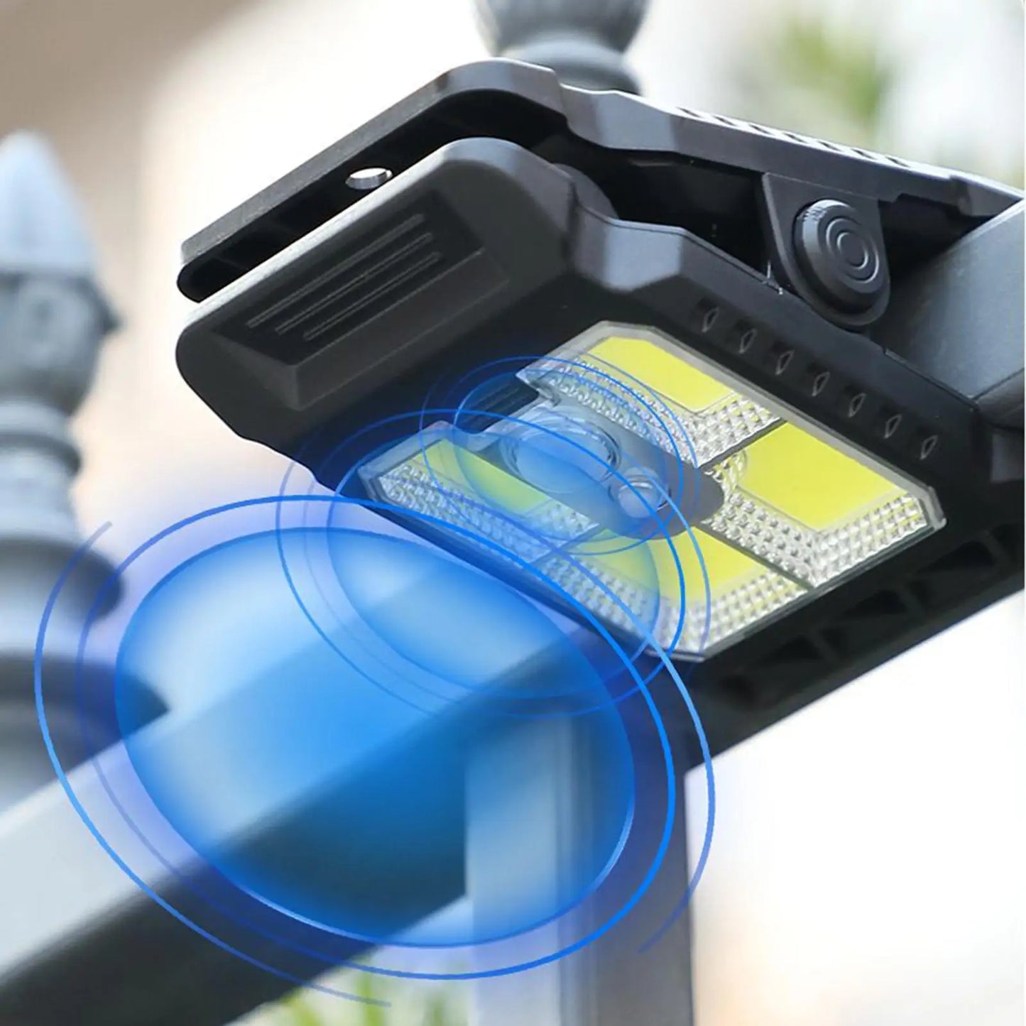 NEW upgrade Solar Light Chain Clip On Solar Motion Lights Outdoor 300LM Motion Sensor Security Lighting Waterproof Garden Decor